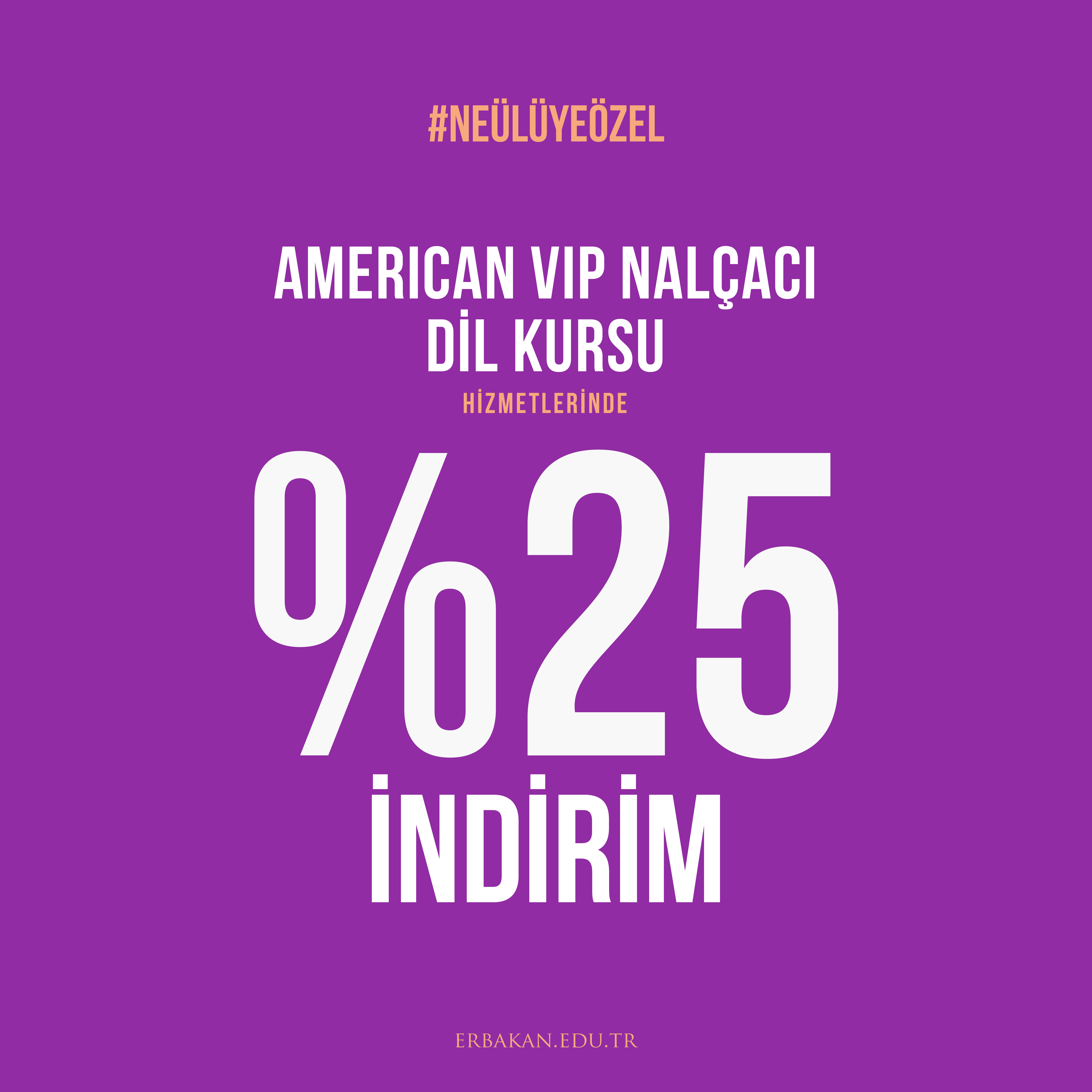 AMERICAN VIP NALÇACI DİL KURSU